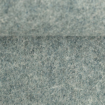 100% Wollstoff in Mint-Melange, 385 g/m²