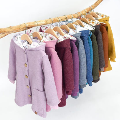 100 % tissu en laine jaune orangé 385 g/m²