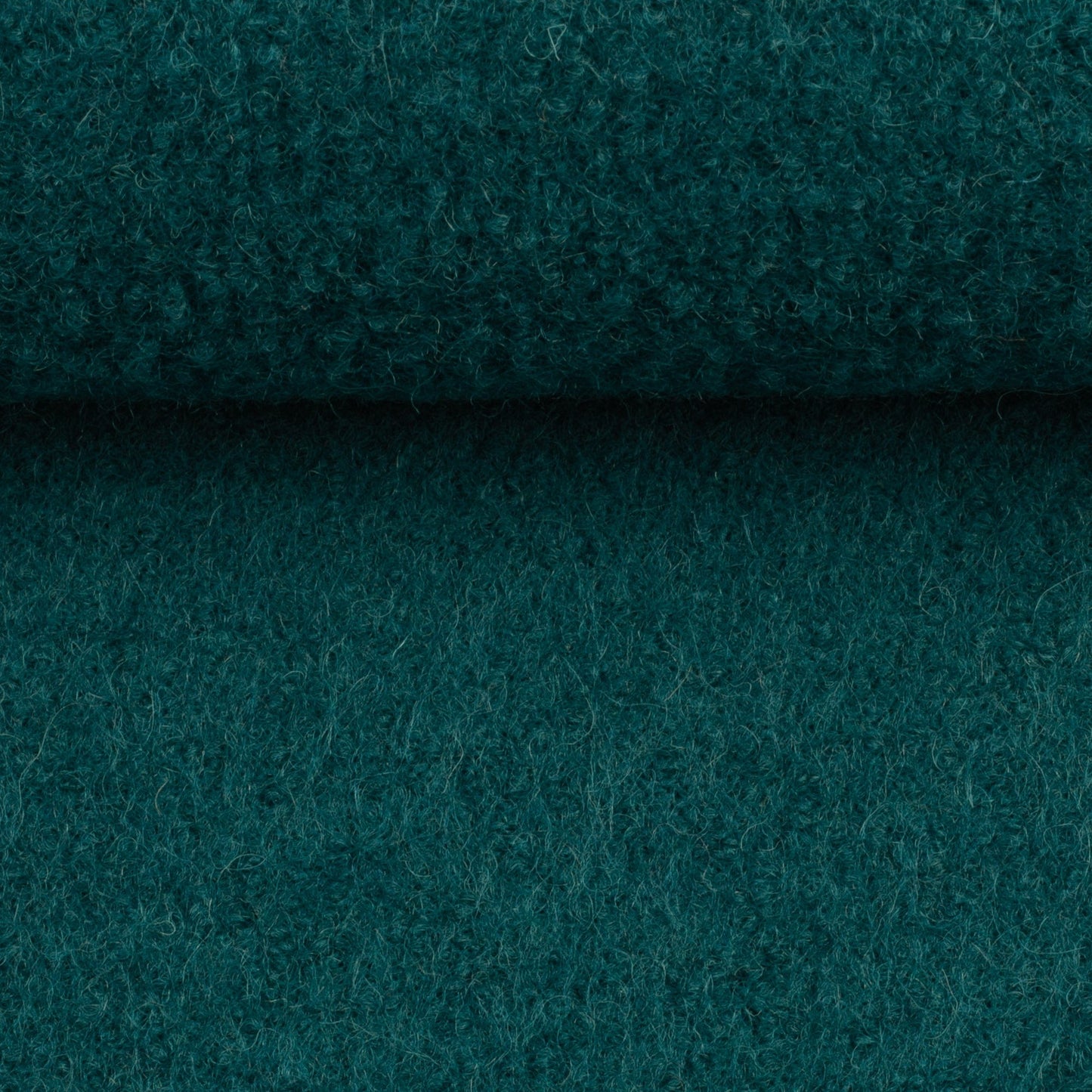 100% Wool fabric-petrol 385 g/m²