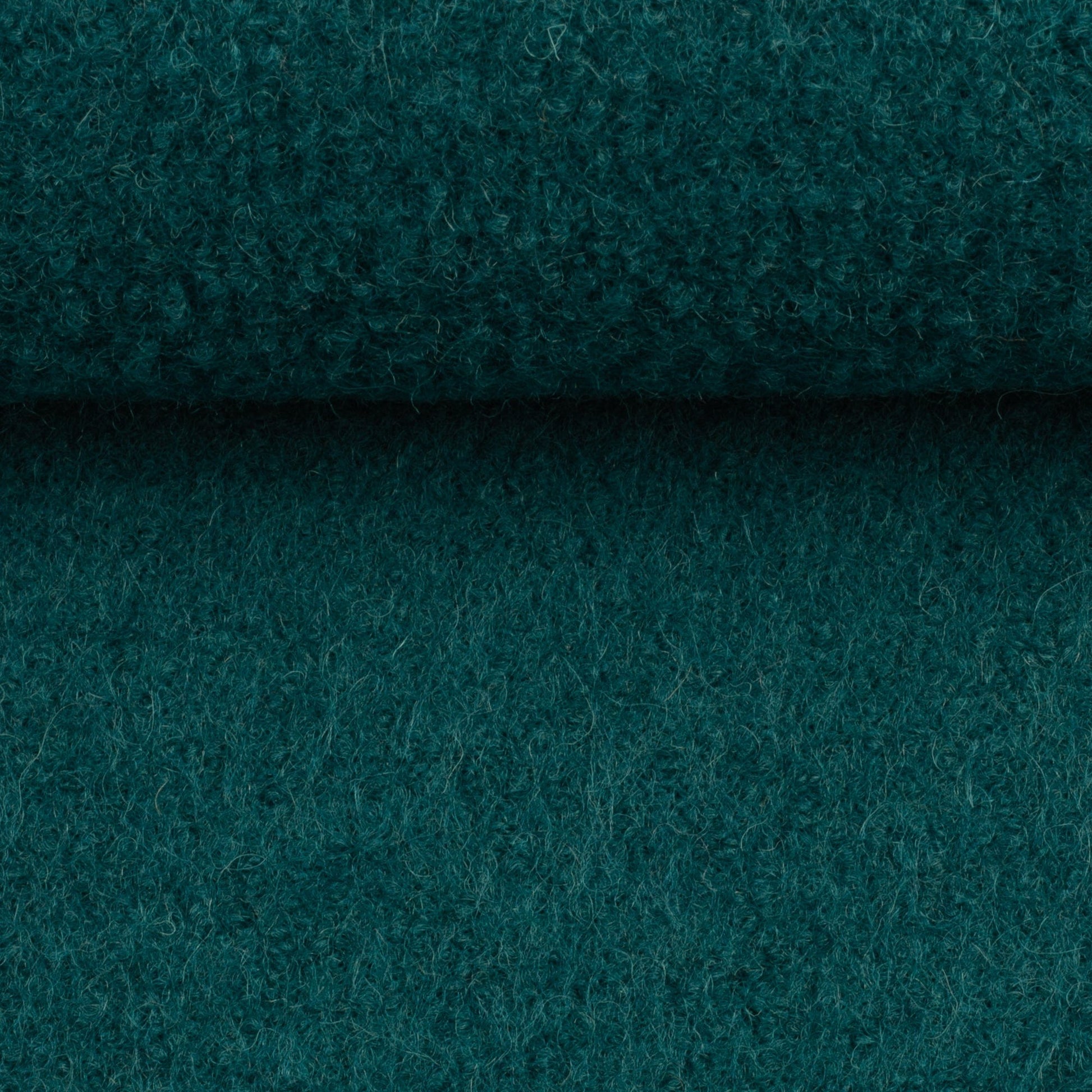 100% Wool fabric-petrol 385 g/m²