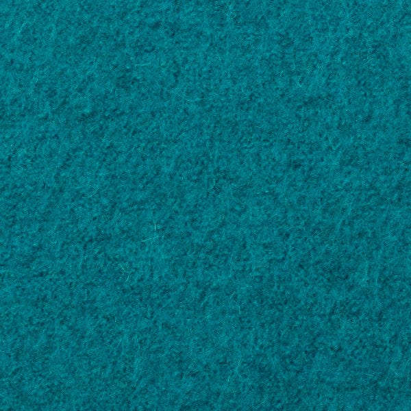 100 % Wollstoff in Petrol, 385 g/m²