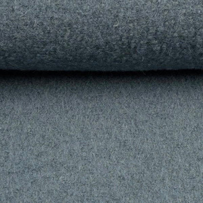 100% Wollstoff - blaugrau 385 g/m²