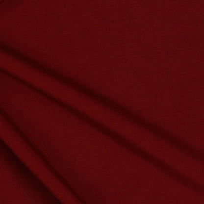 100% Viskose-Stoff - karminrot 110 g/m²