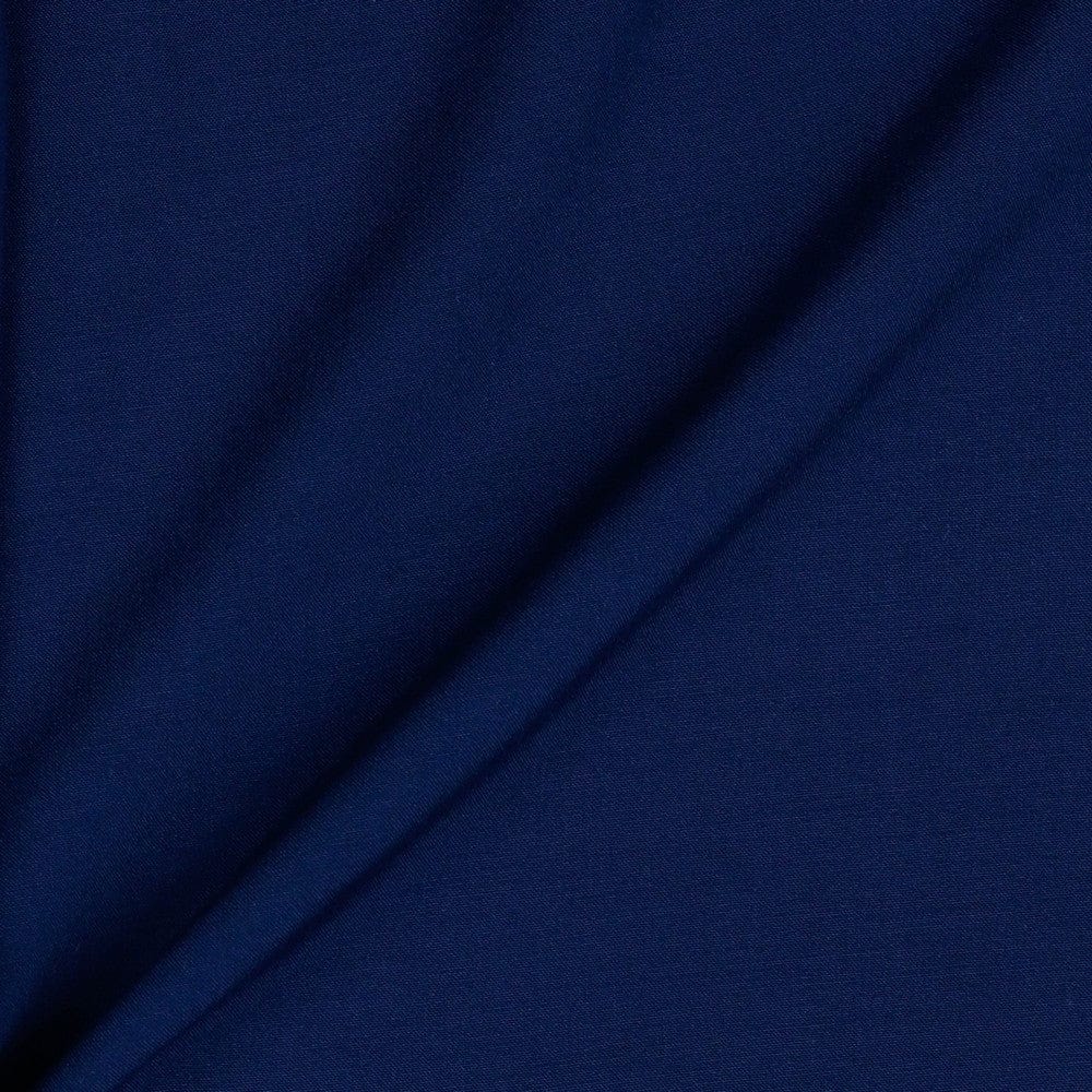 100% Viskose-Stoff, dunkelblau, 110 g/m²