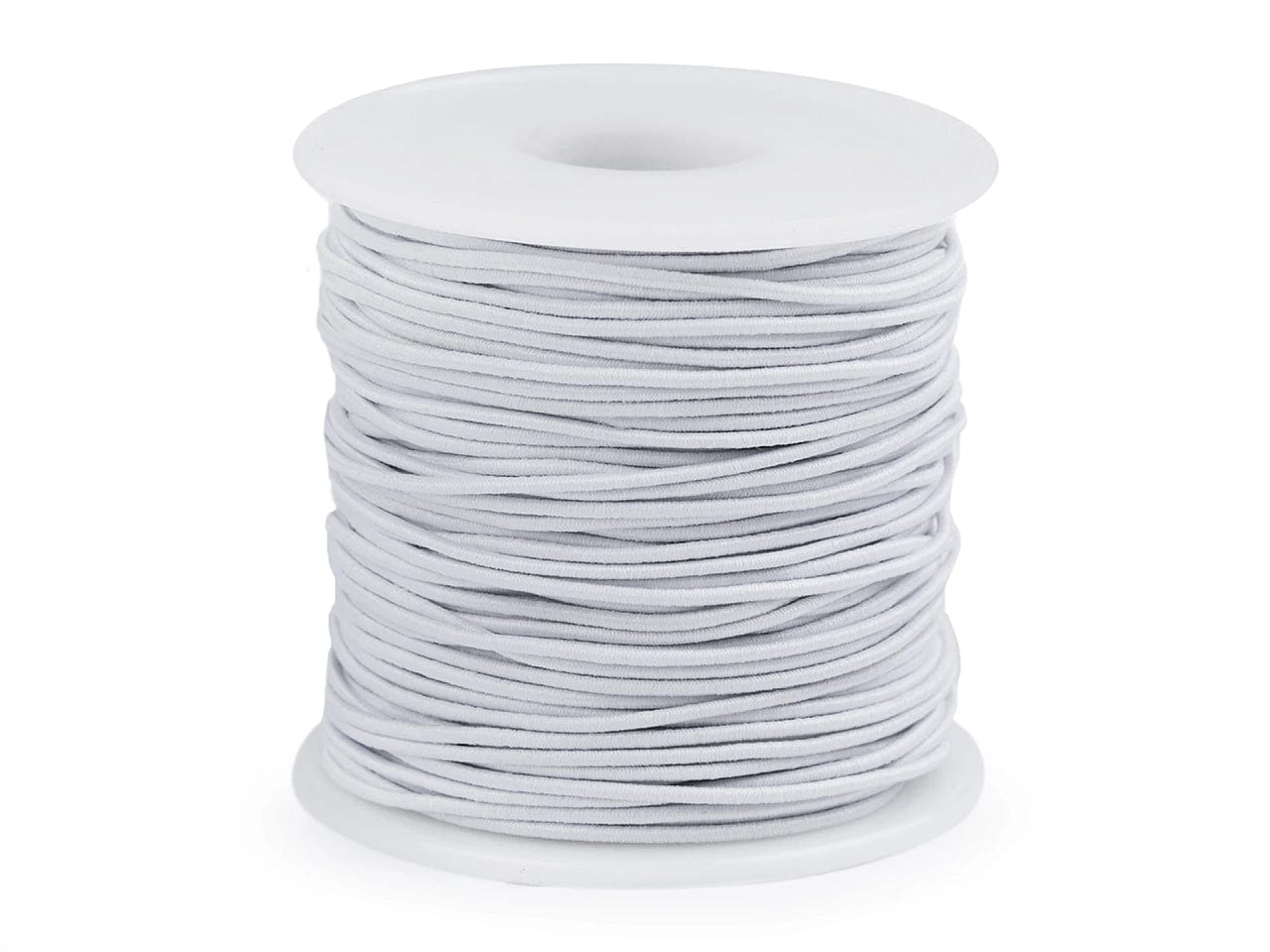Round elastic cord Ø1.2 mm - white