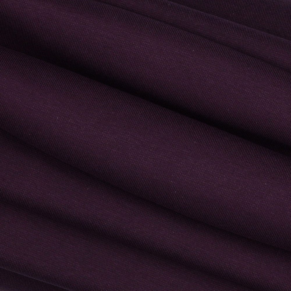 Bord de finition en tissu | manchette aubergine 270 g/m²