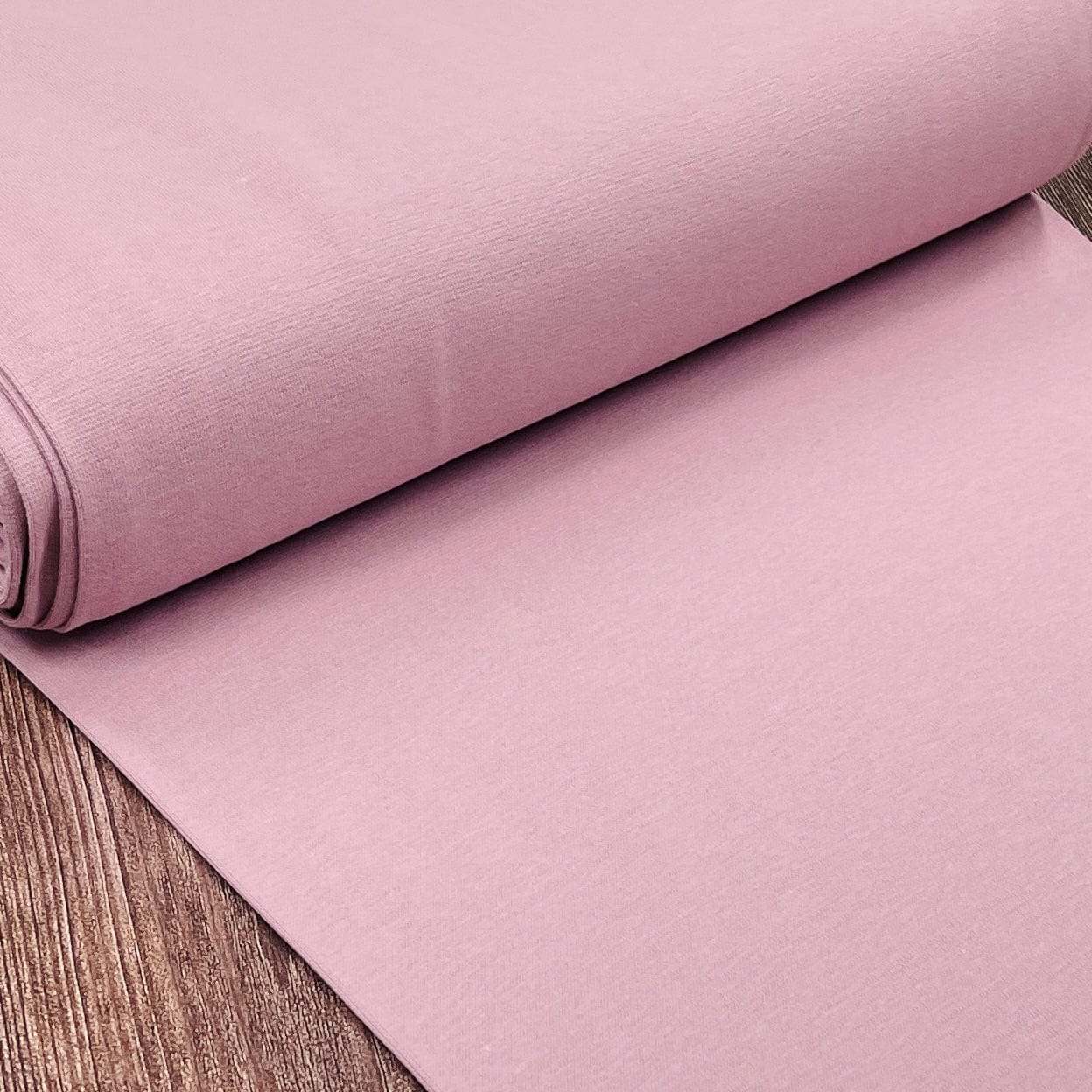 Stoff-Besatzkante | Manschette in Puderrosa 270 g/m²