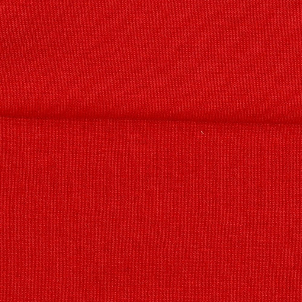 Stoff-Abschlusskante | Bündchen-rot 270 g/m²