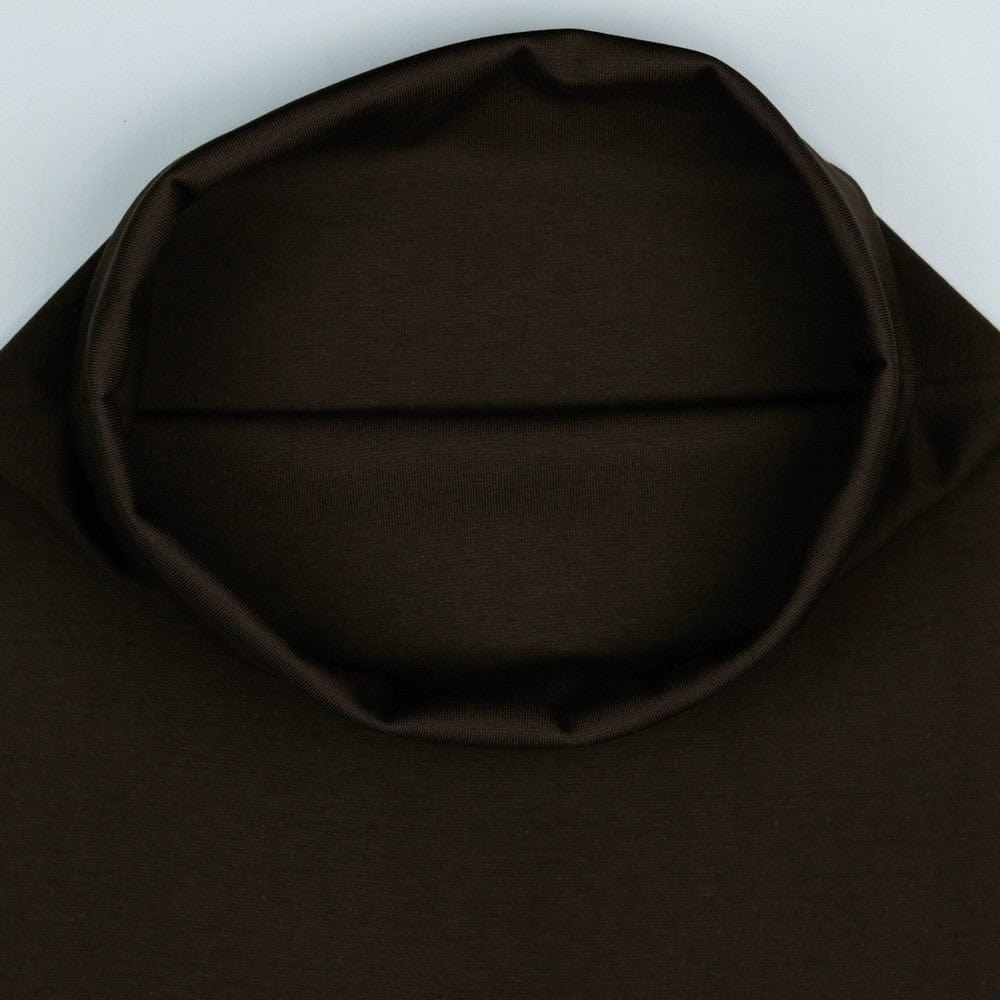 Stoff-Besatzkante | Manschette schokoladenbraun 270 g/m²