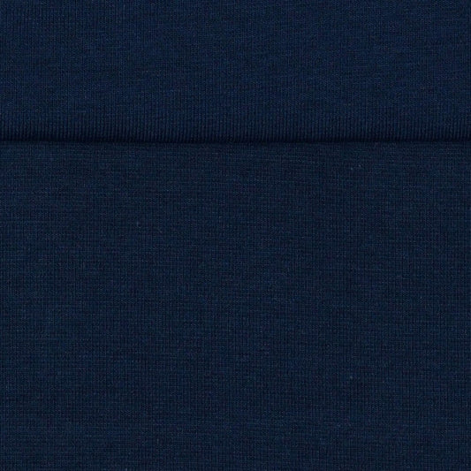 Fabric trim edge | cuff-dark blue 270 g/m²