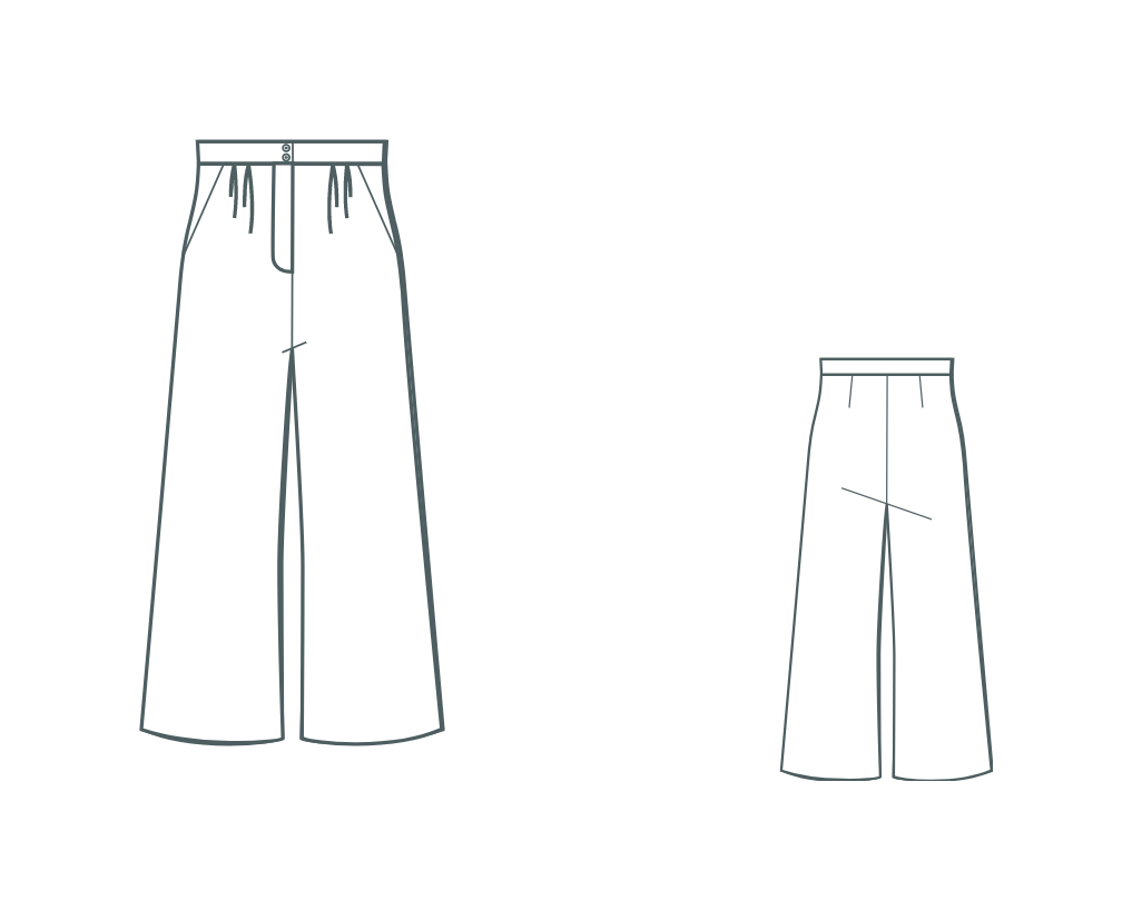 Digitale Schnittmuster für Hose Venedig