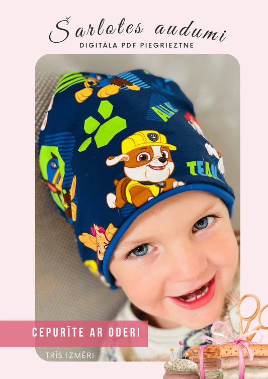 alt
Digital pattern hat with lining