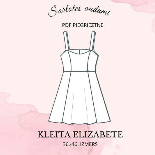 Patron numérique de robe Elizabete