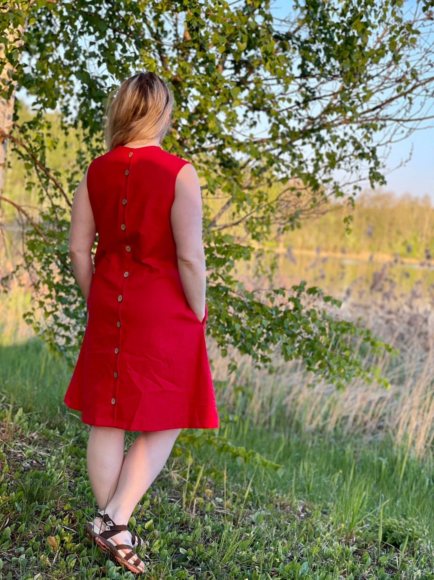 Digitales Schnittmuster-Kleid Emīlija