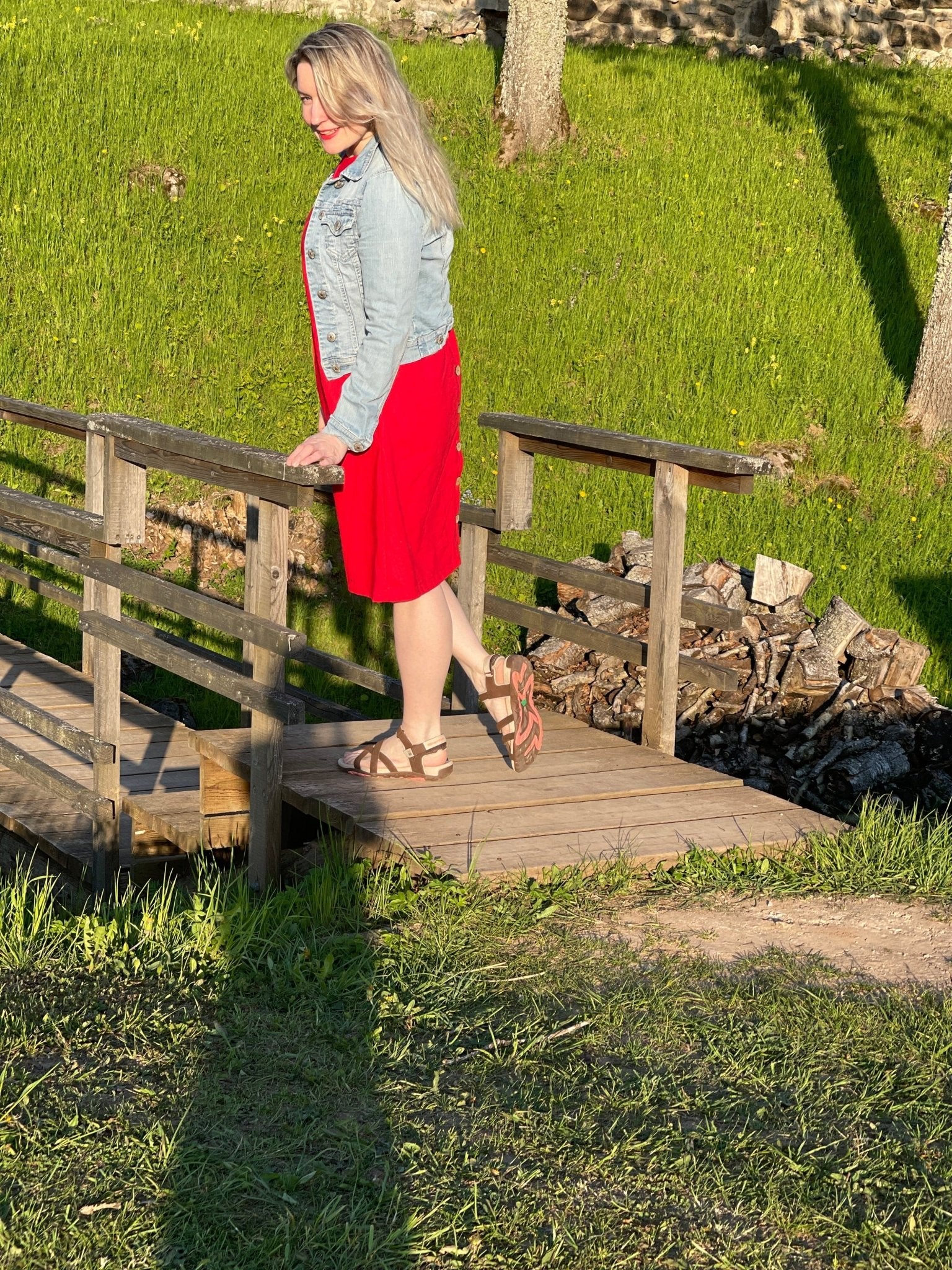 Digitale Schnittmuster-Vorlage für Kleid Emīlija