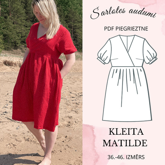 Patron numérique de robe Matilde
