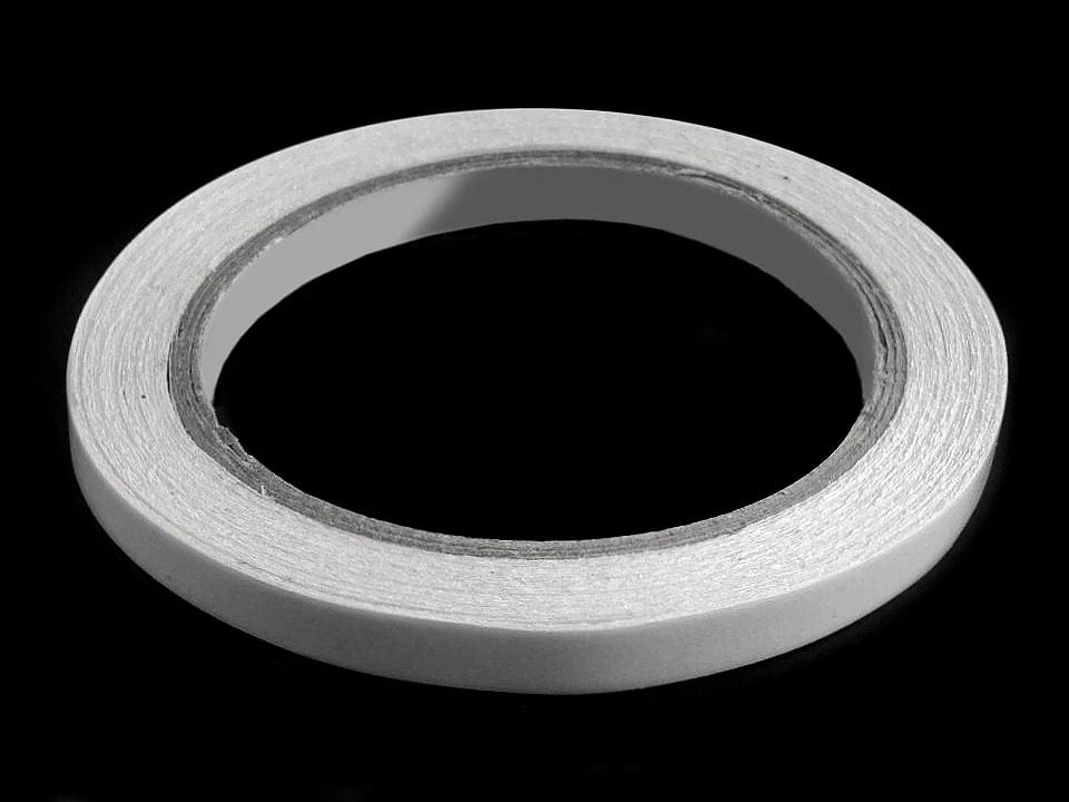 Ruban adhésif double face 8 mm transparent
