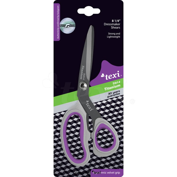 Ciseaux de tailleur TEXI TITANIUM (21 cm)