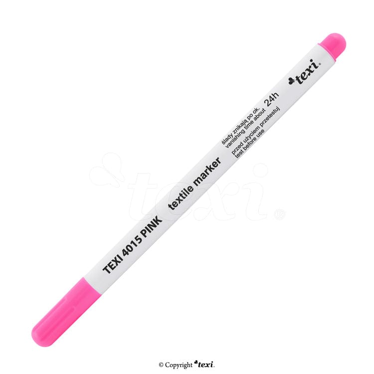 Marqueur de tailleur à effet effaçable-rose (24 H)