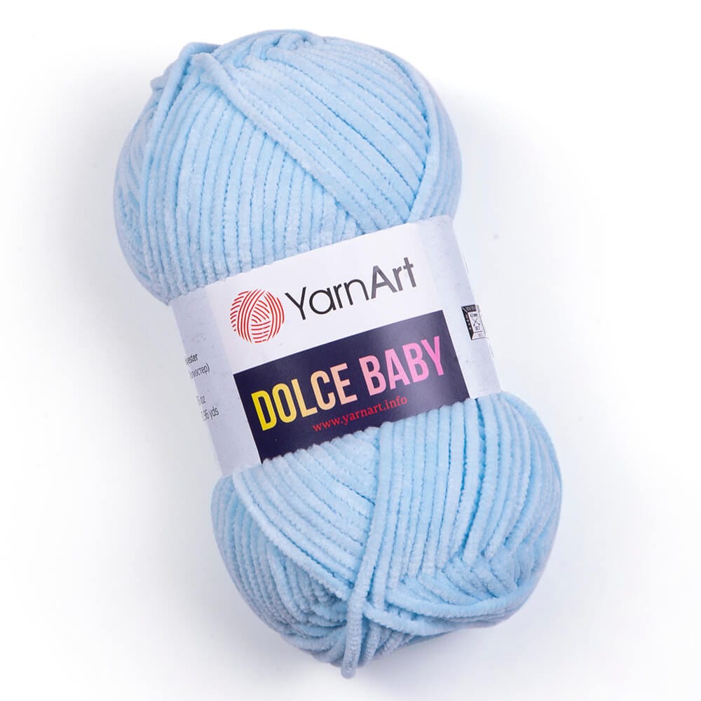 Fil Yarn Art Dolce Baby-Zefira bleu clair 85 m 50 g #749