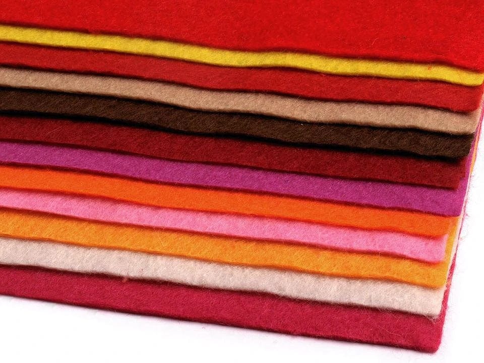 felt sheet, 1 mm, 20x30cm-fuchsia