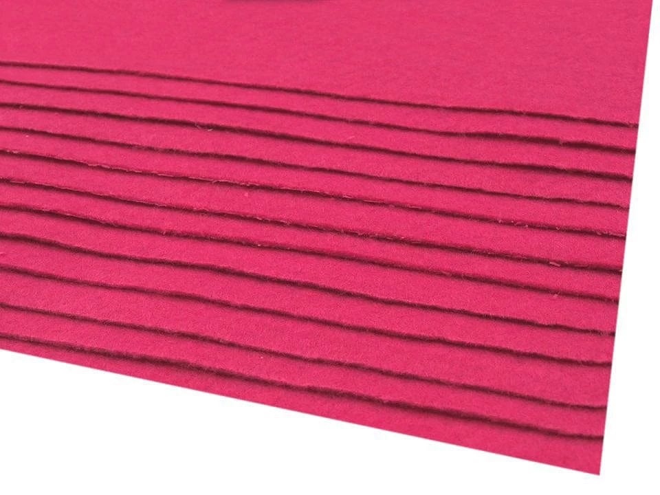 felt sheet, 1 mm, 20x30cm-fuchsia