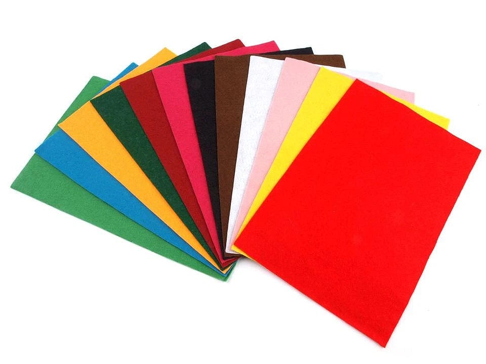 Felt sheet, 1 mm, 20x30cm-fuchsia