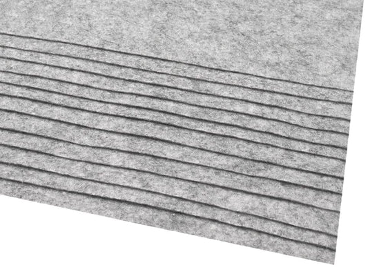 Feuille de feutre, 1 mm, 20x30cm-gris clair