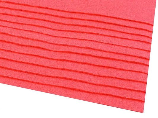 Feuille de feutre, 1 mm, 20x30cm, rose corail vif