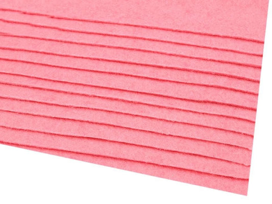 felt sheet, 1 mm, 20x30cm-pink