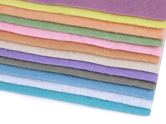 felt sheet, 1 mm, 20x30cm-pink