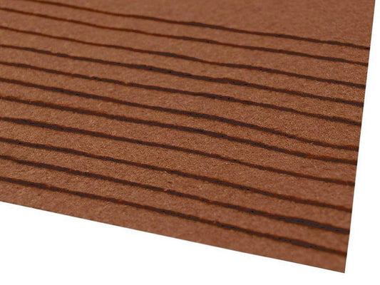 Feuille de feutre, 1 mm, 20x30 cm, brun chaud
