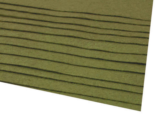 Feuille de feutre, 1 mm, 20x30cm-vert chaud