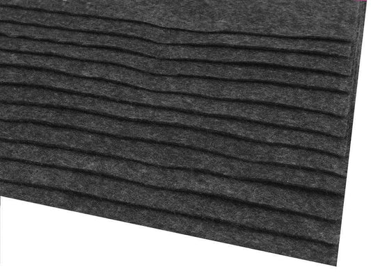 Feuille de feutre, 1 mm, 20x30 cm - gris foncé