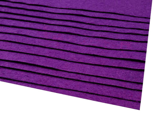 Feuille de feutre, 1 mm, 20x30 cm-violet