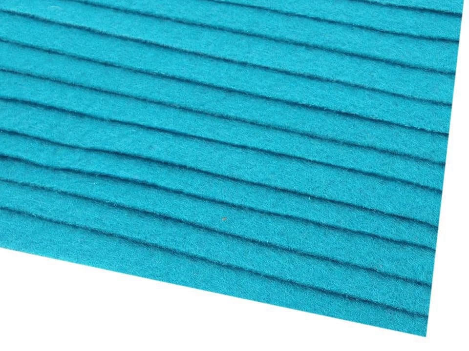 Filzplatte, 1 mm, 20x30 cm – blau