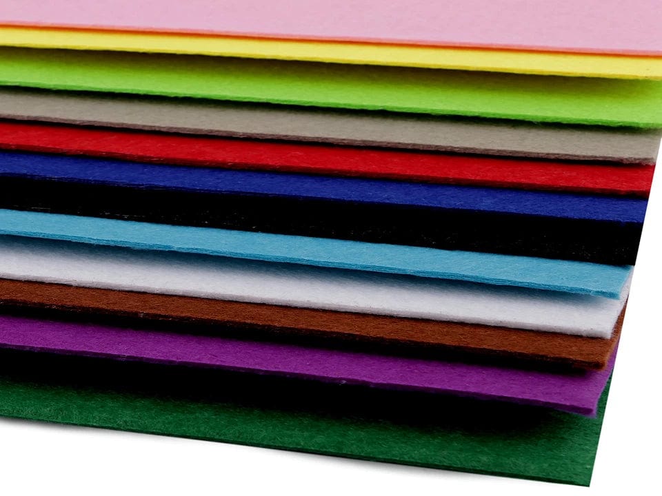 felt sheet, 3 mm, 20x30cm-white