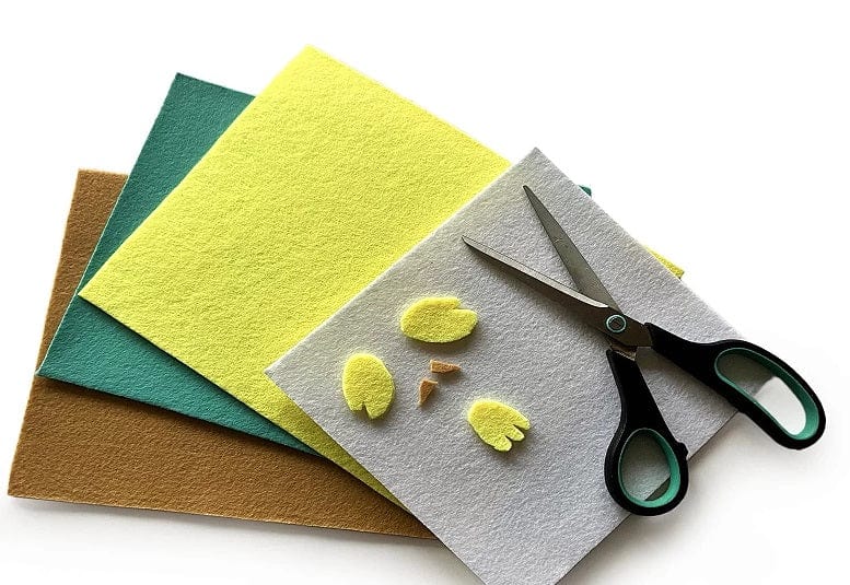 felt sheet, 3 mm, 20x30cm-white
