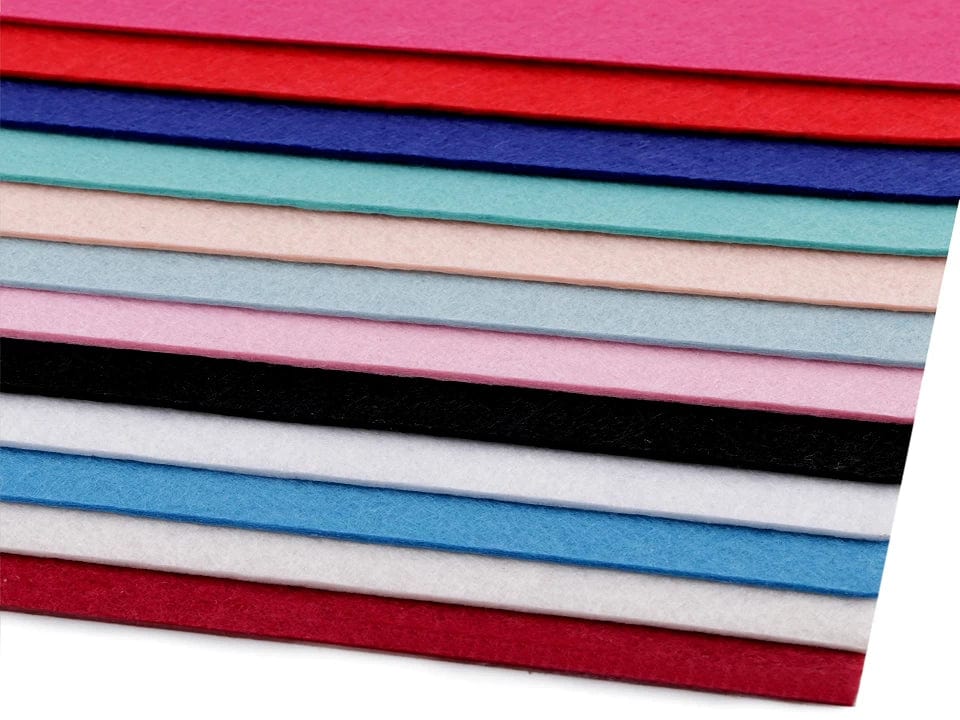 felt sheet, 3 mm, 20x30cm-white