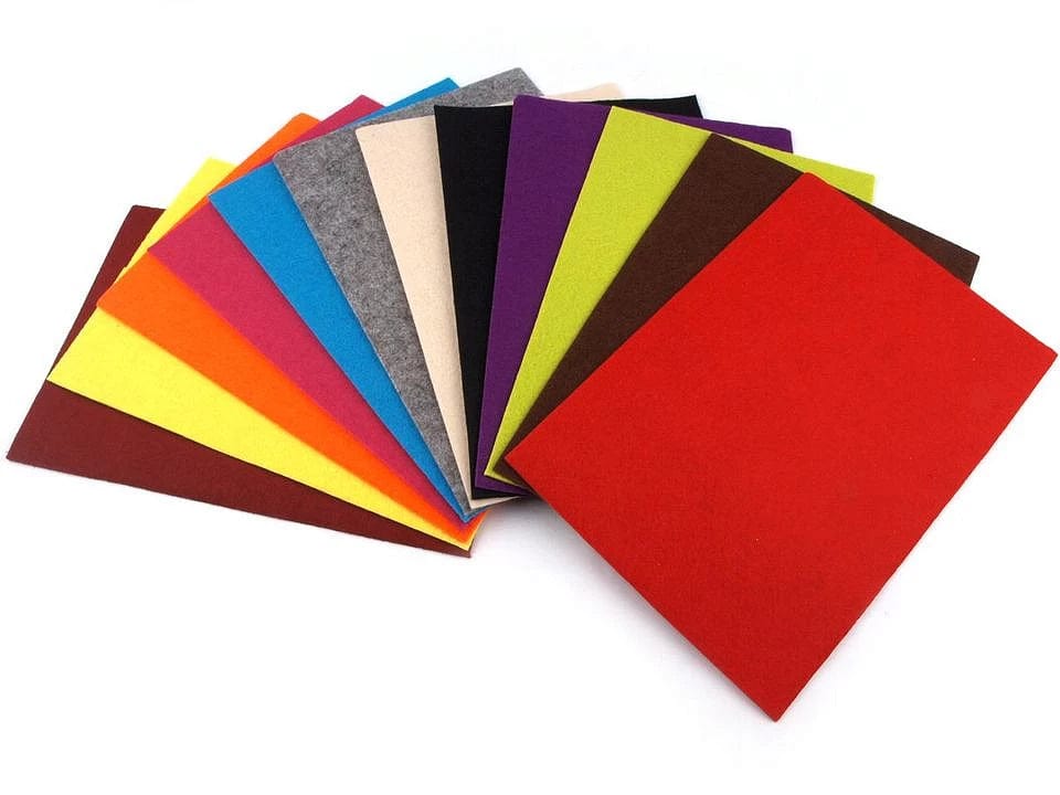 felt sheet, 3 mm, 20x30cm-burgundy