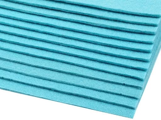 felt sheet, 3 mm, 20x30cm-sky blue