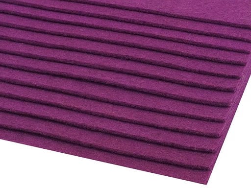 felt sheet, 3 mm, 20x30cm-lilac