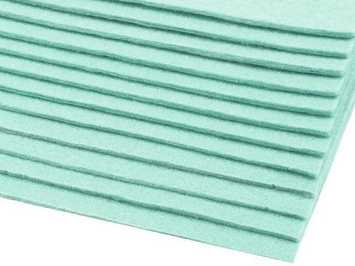 felt sheet, 3 mm, 20x30cm-mint
