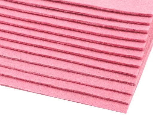 felt sheet, 3 mm, 20x30cm-pink