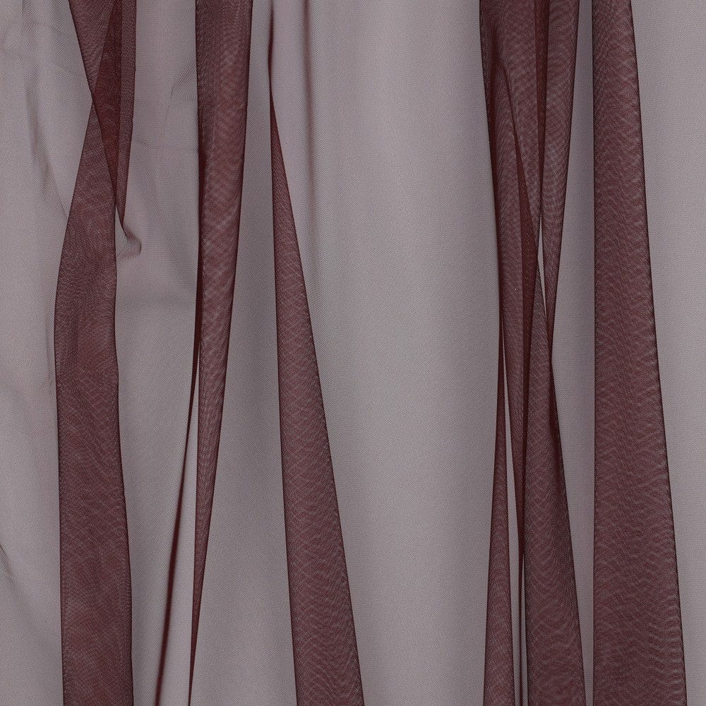 Tulle extra doux bordeaux 25 g/m²