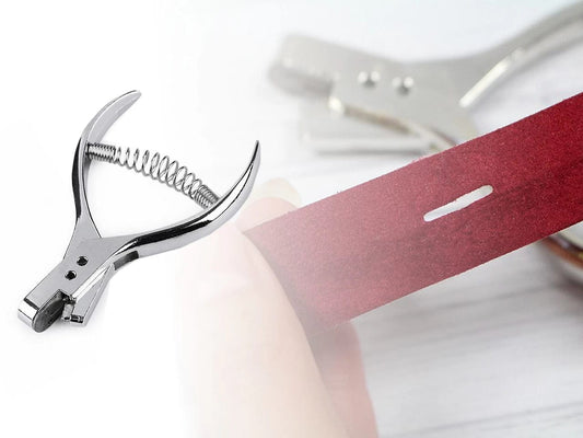 Pliers for marks on fabric, leather, paper