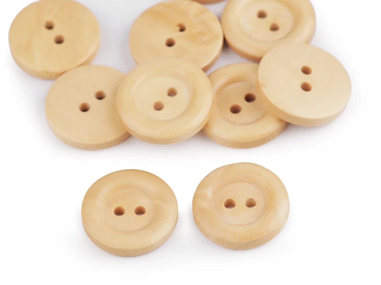 Holzknöpfe 15 mm