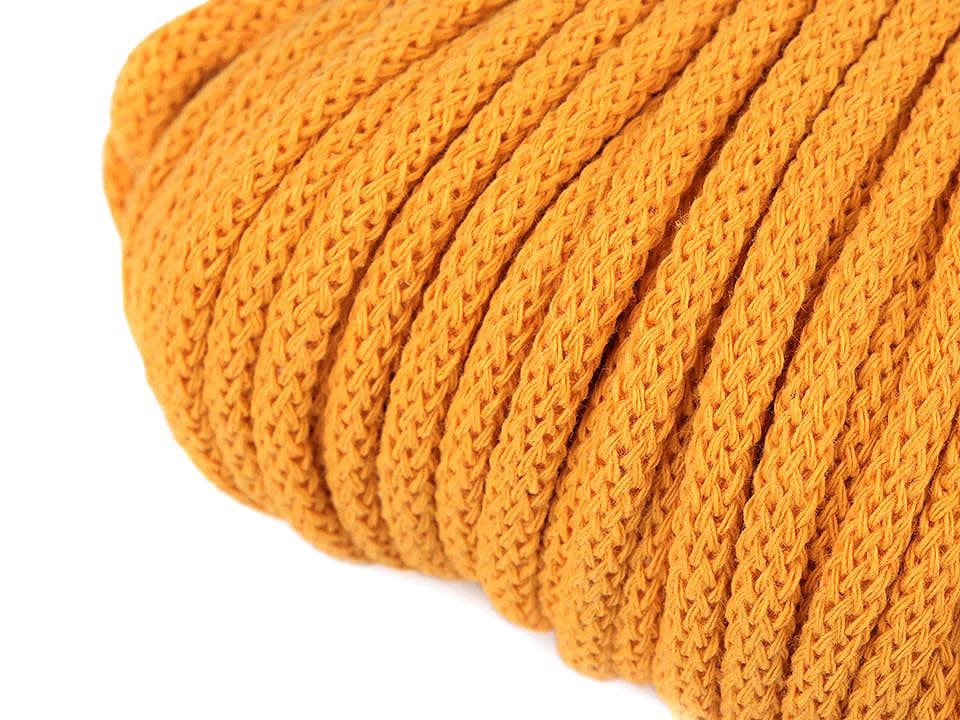 Baumwollschnur 5 mm (10-m-Packung) – Honiggelb