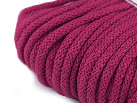 Corde en coton 5 mm (lot de 10 m) - ton baie foncé