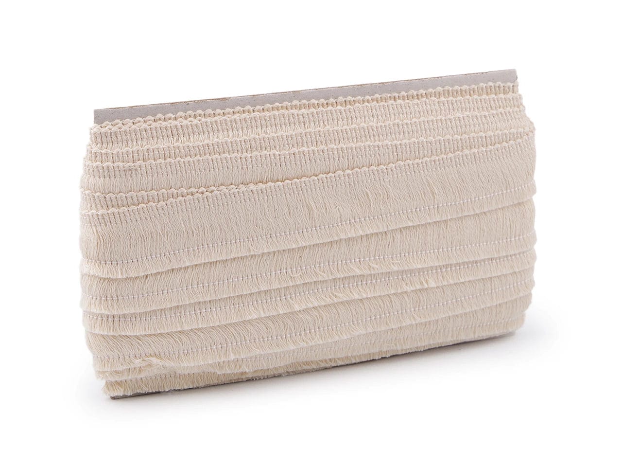 Baumwollfransen 25 mm - beige